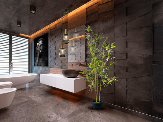 Planta Artificial Bambú H170 con Maceta - Schuller - 291910 - Vista 2