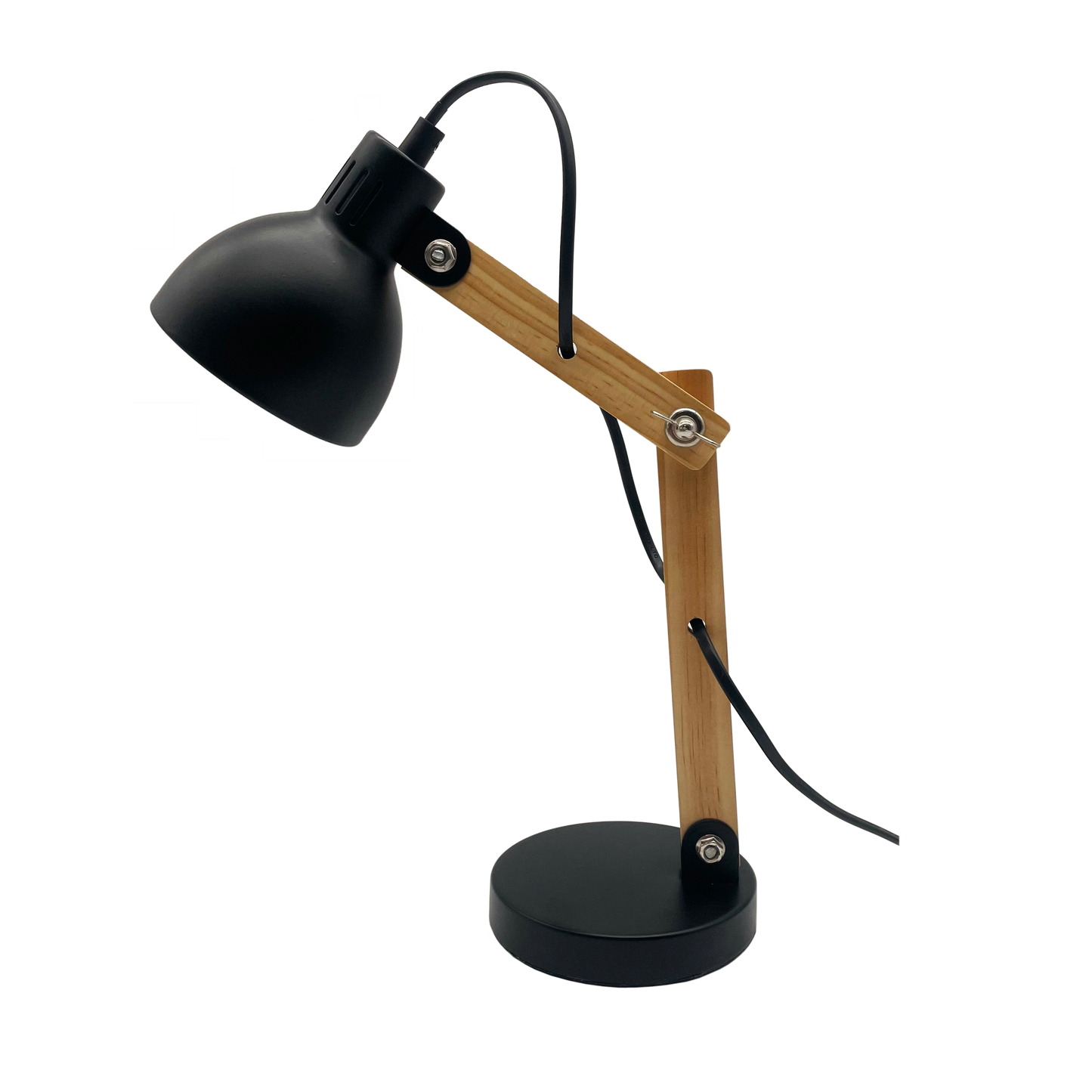 Lámpara de escritorio con diseño articulable para dirigir la luz