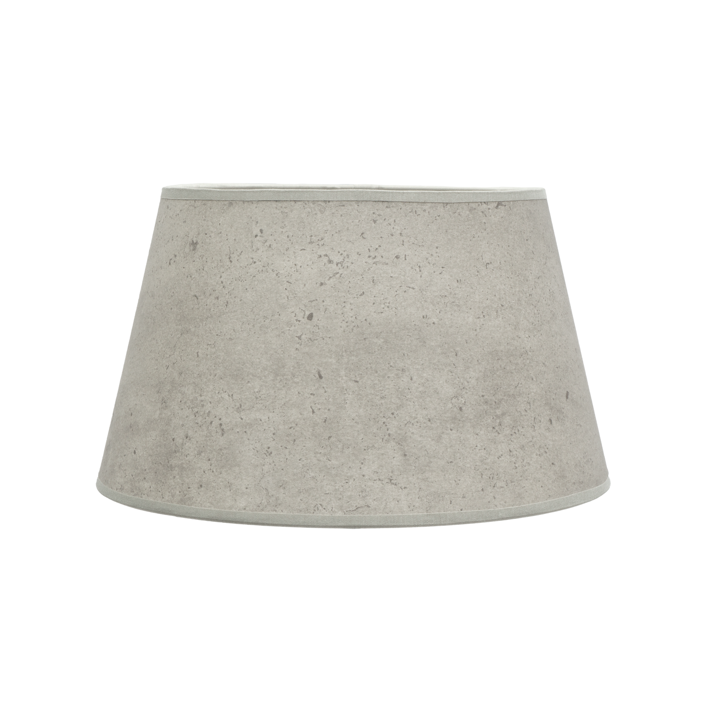 Pantalla Salma fabricada en Textil color Cemento Gris