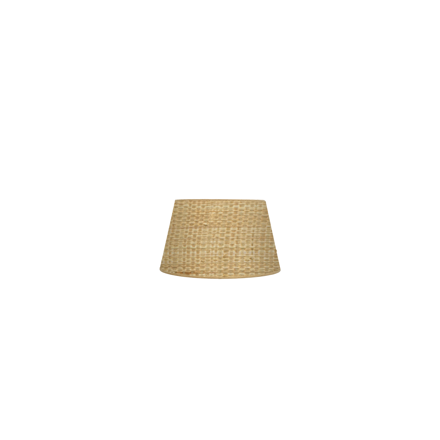 Pantalla Salma fabricada en Textil color Natural, ideal para lámparas E27