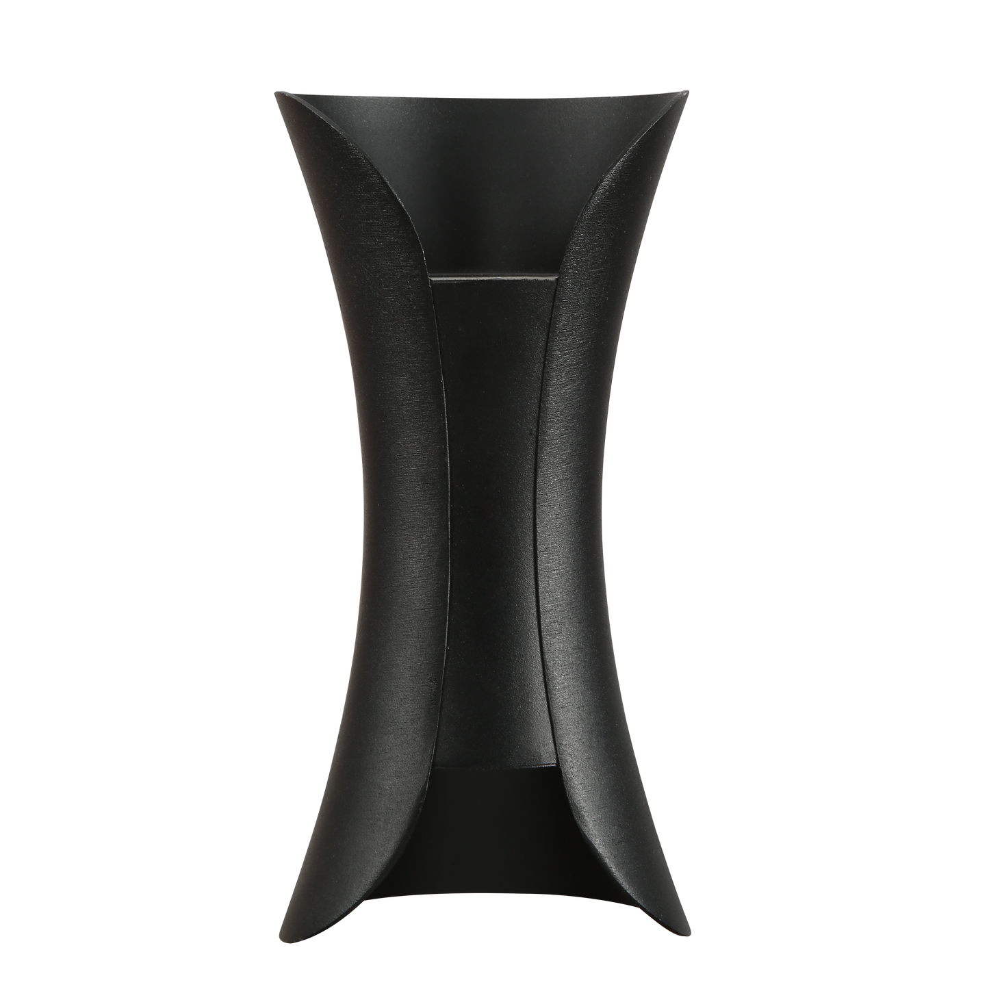 Aplique Dickens fabricado en aluminio color negro, ideal para iluminar tu hogar con estilo