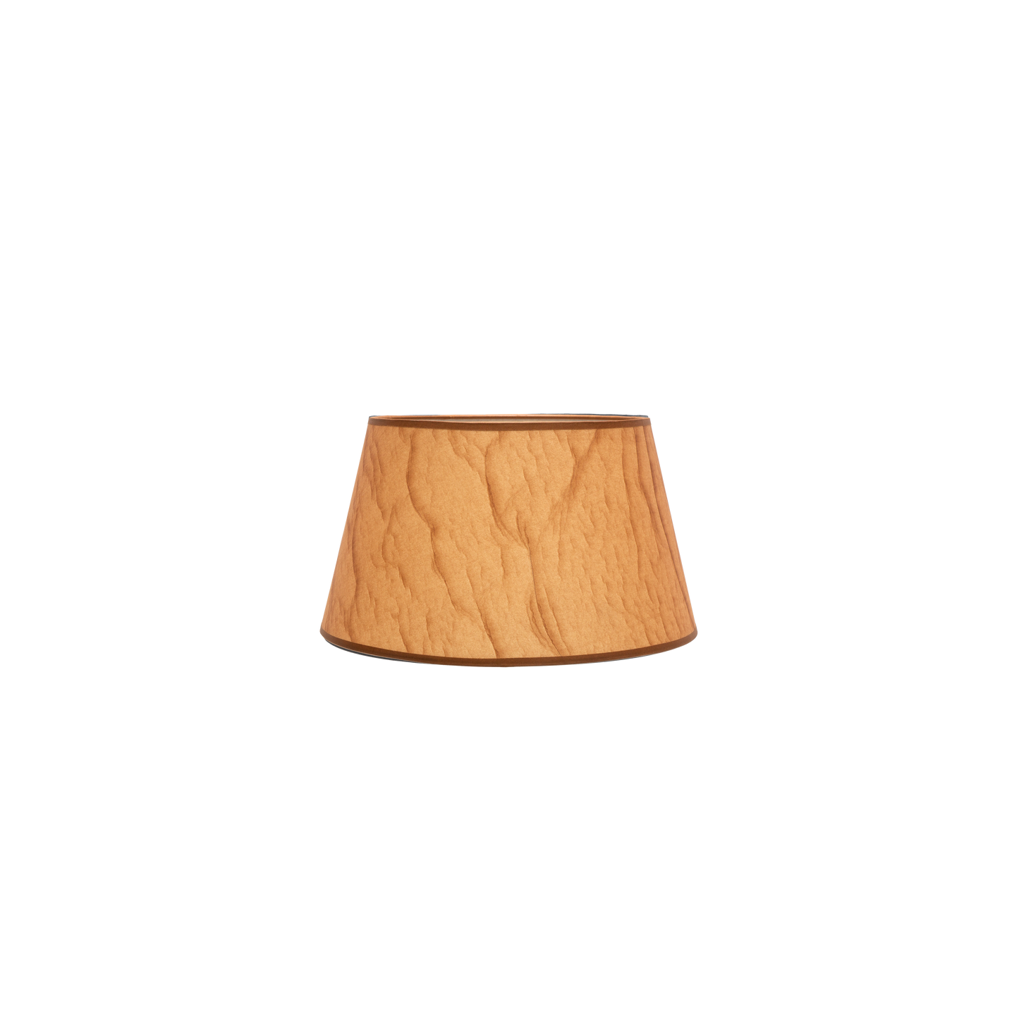 Pantalla Salma fabricada en Textil color Pergamino, ideal para lámparas de mesa