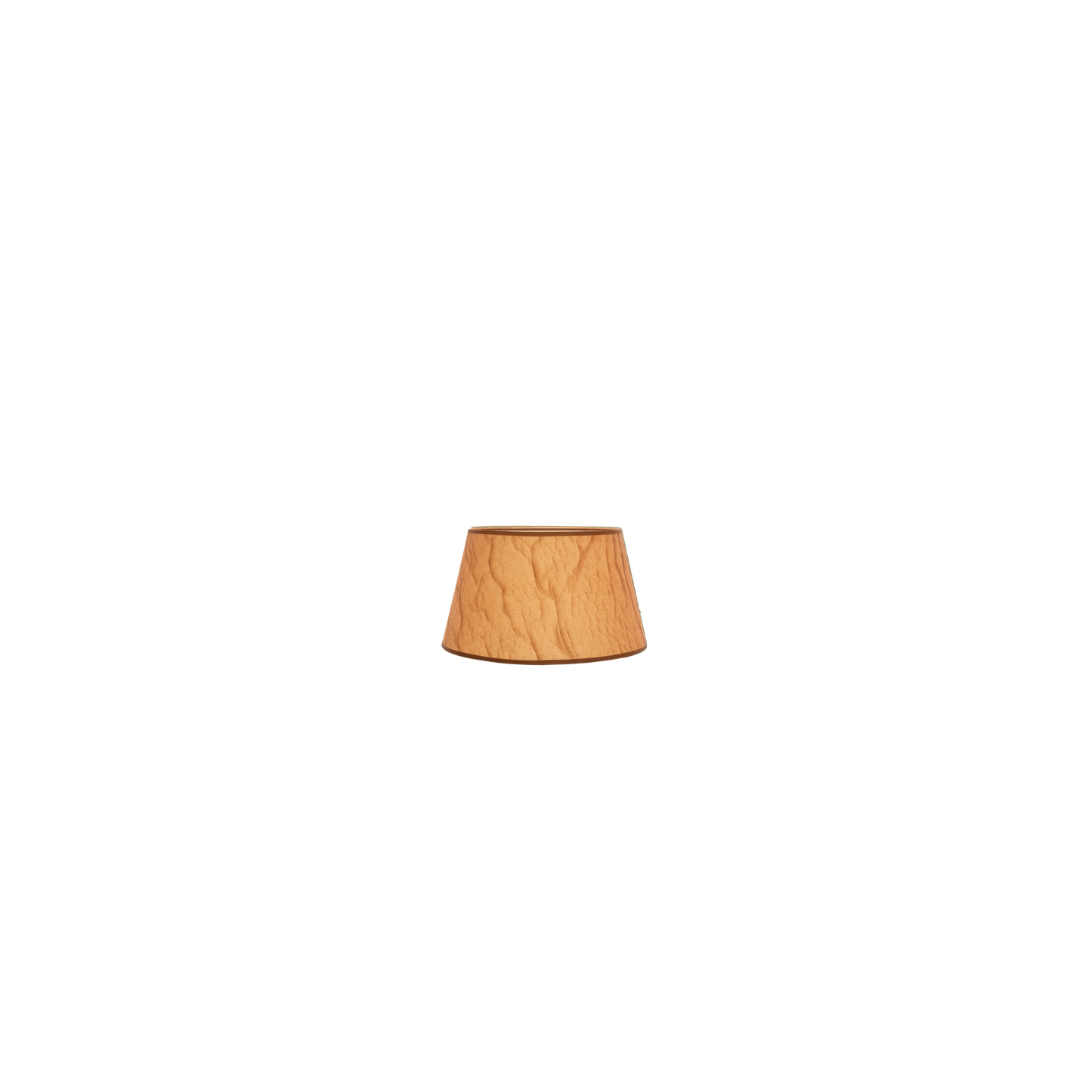 Pantalla para lámpara con diseño cónico abierto que ofrece una luz suave, perfecta para el salón