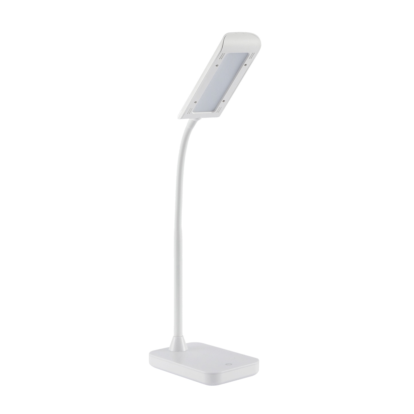 Flexo Oliver fabricado en Metal, Acrílico y ABS, color Blanco, ideal para estudio