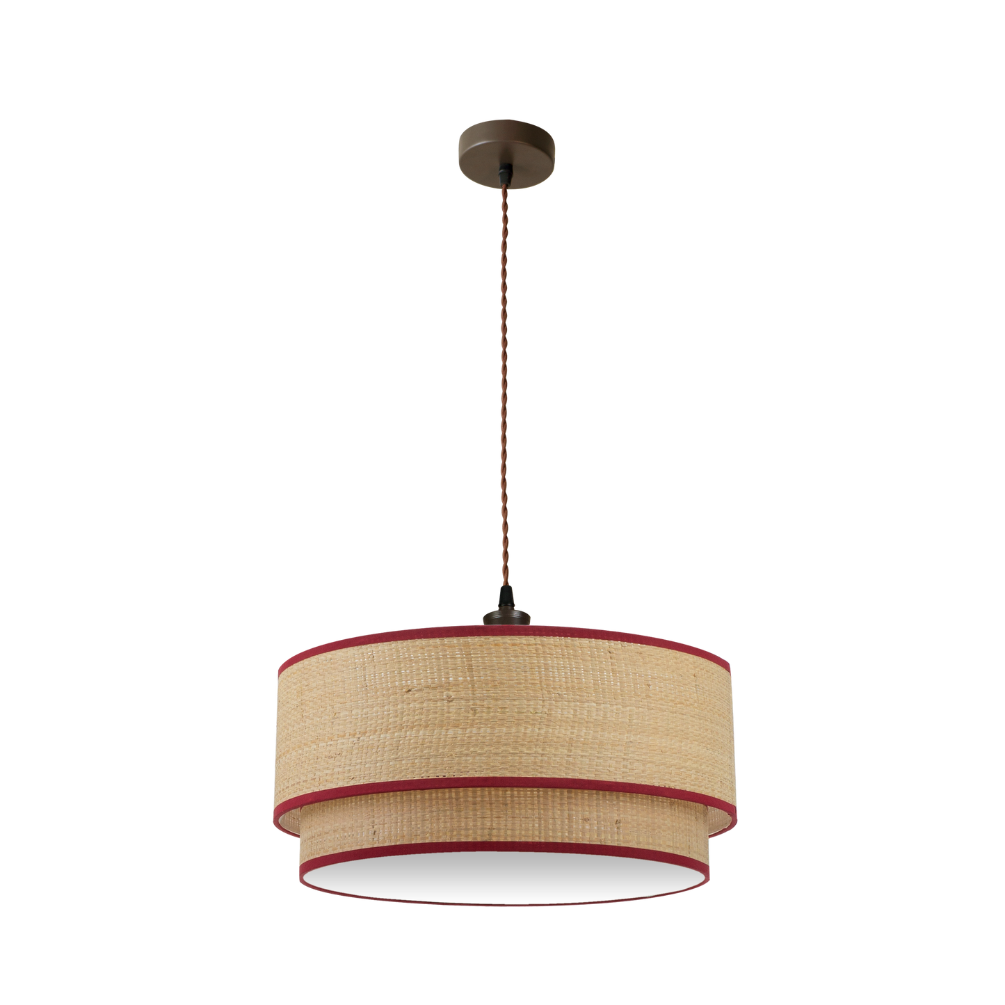 Lámpara colgante con altura regulable, perfecta para iluminar el salón