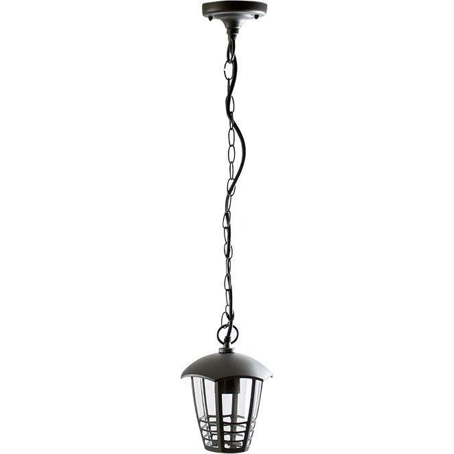 Colgante TERVA IP44 1xE27 Al.Reg.xD.17cm - Antracita | Interlusa · Ref. 110050155