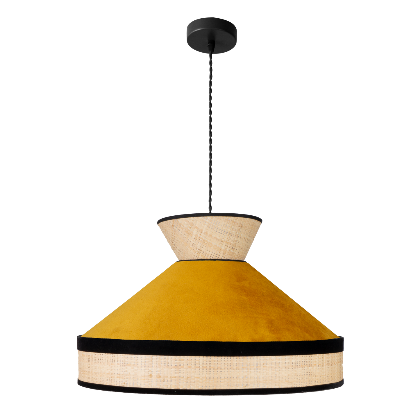 Colgante con altura regulable entre 40 y 108 cm, ideal para interior
