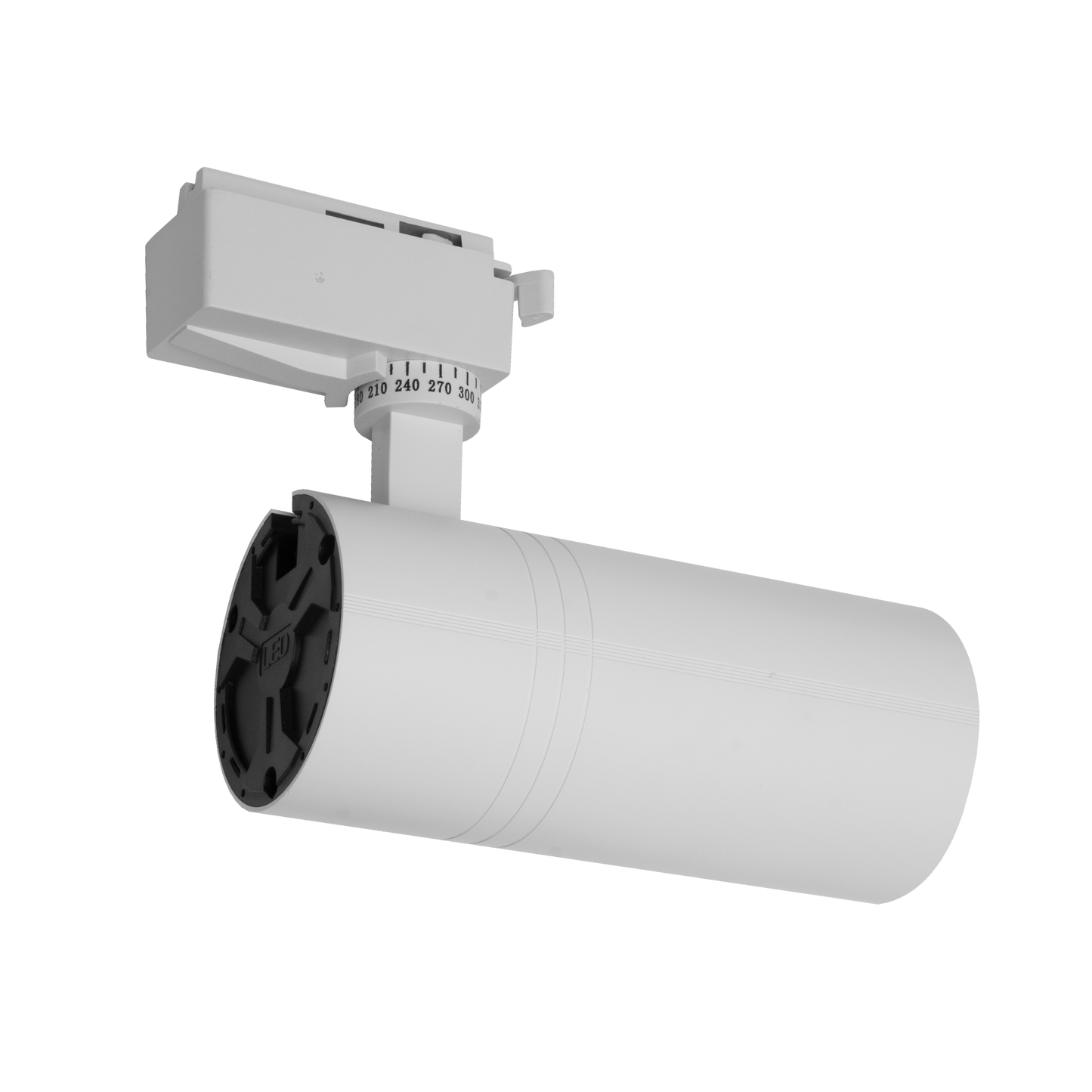 Foco de carril LED orientable para interiores