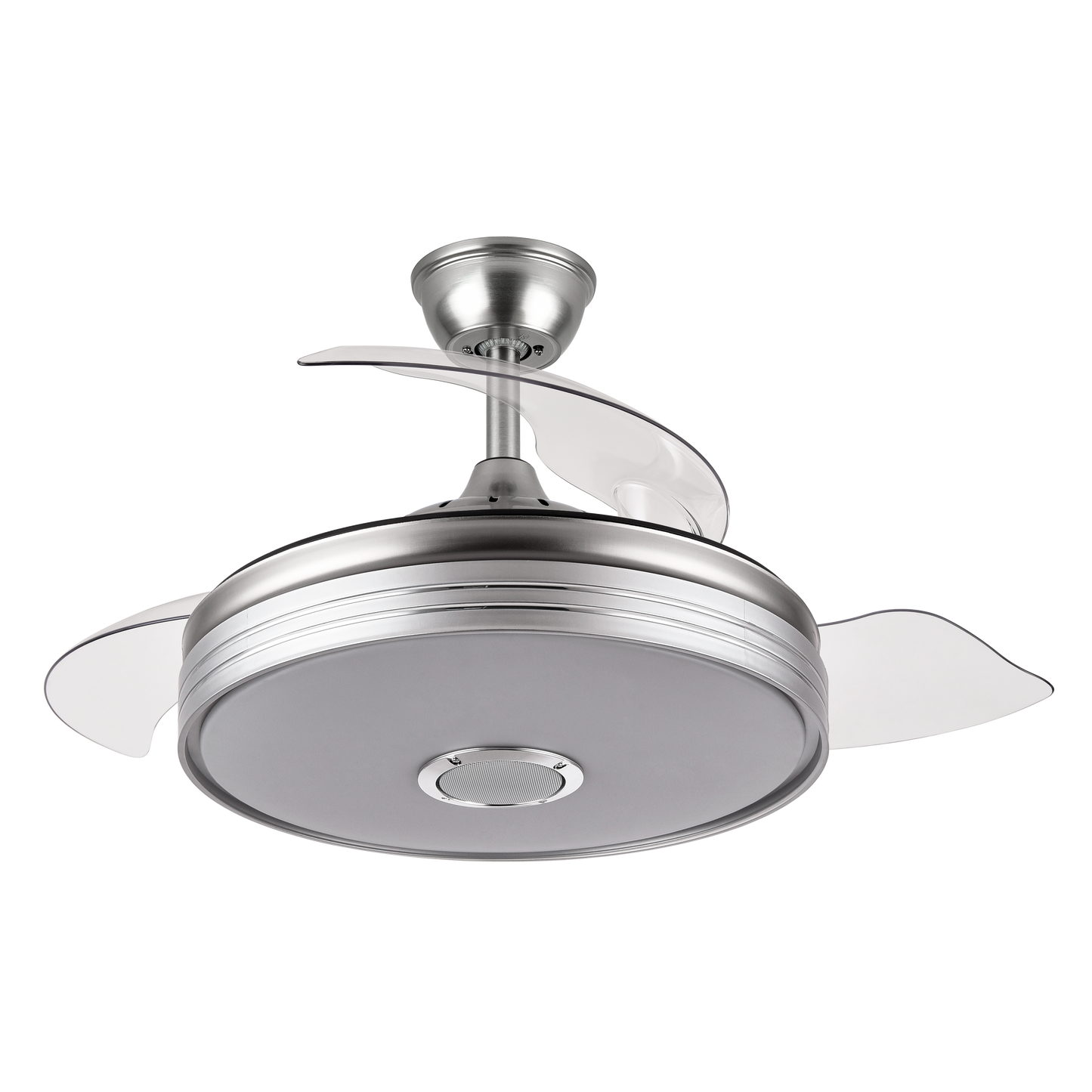 Ventilador de techo con Bluetooth y altavoz, perfecto para interior