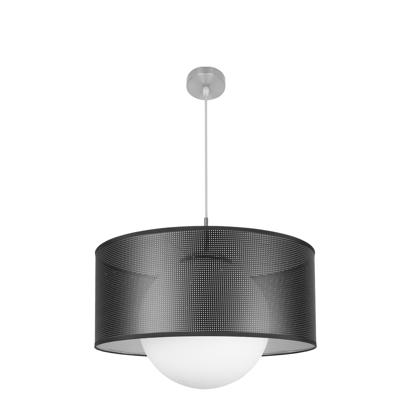 Lámpara colgante con altura regulable, ideal para interior