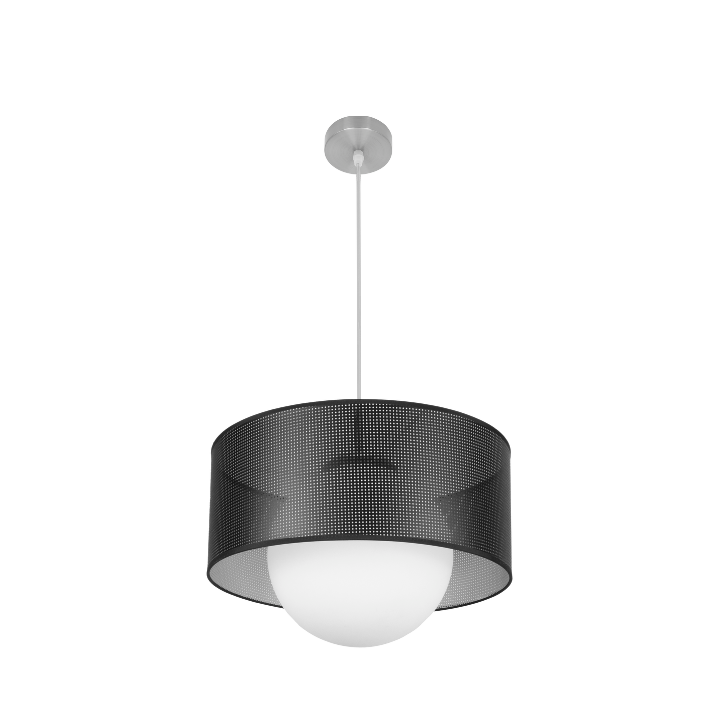 Lámpara colgante Cosmico con altura regulable entre 40 y 110 cm, ideal para interiores