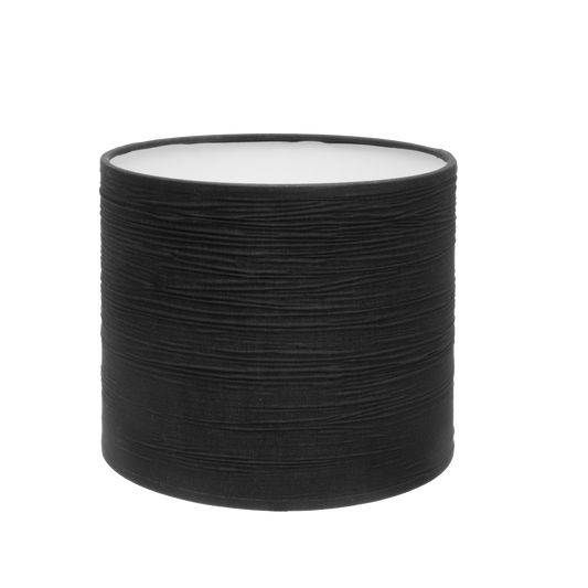 Pantalla Lampara/sobremesa Planetario E14 Negra 16Dx16dx14h - Vista frontal