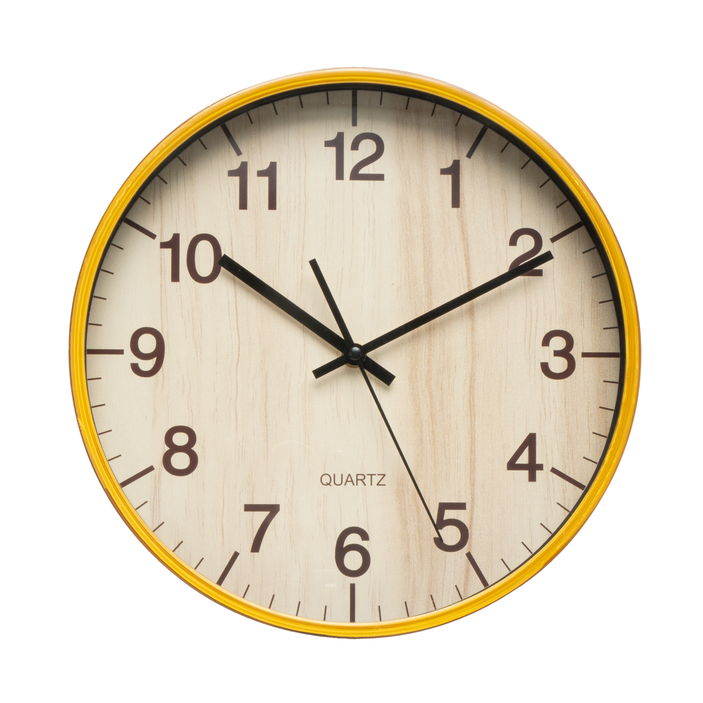 Reloj de pared Soyala Haya 30cm, vista frontal, Fabrilamp