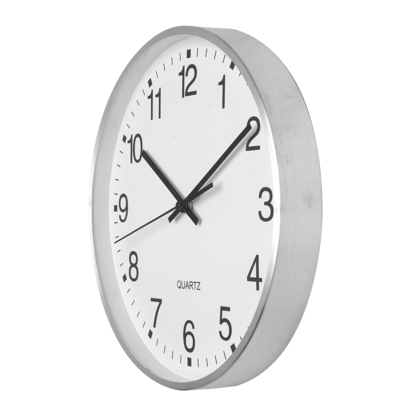 Discreto reloj de pared silencioso ideal para dormitorio