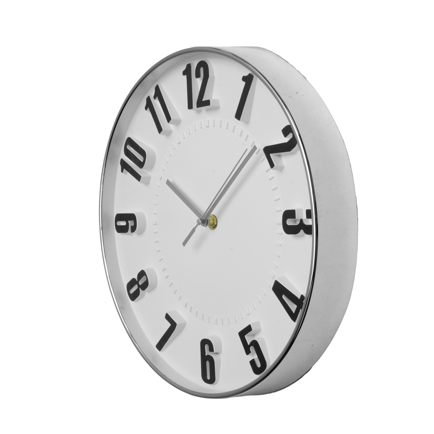 Original reloj de pared con movimiento continuo ideal para oficina