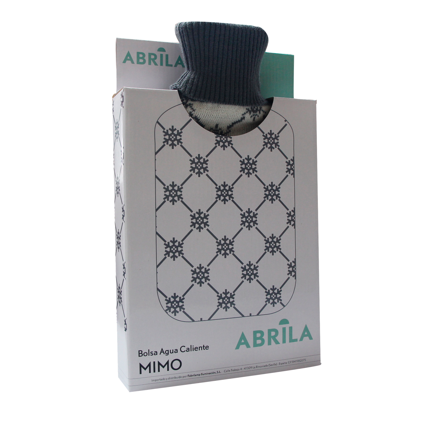 Acogedora bolsa de agua caliente Mimo perfecta para la cama