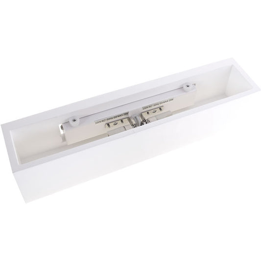 Aplique EMMY fabricado en Yeso color Blanco