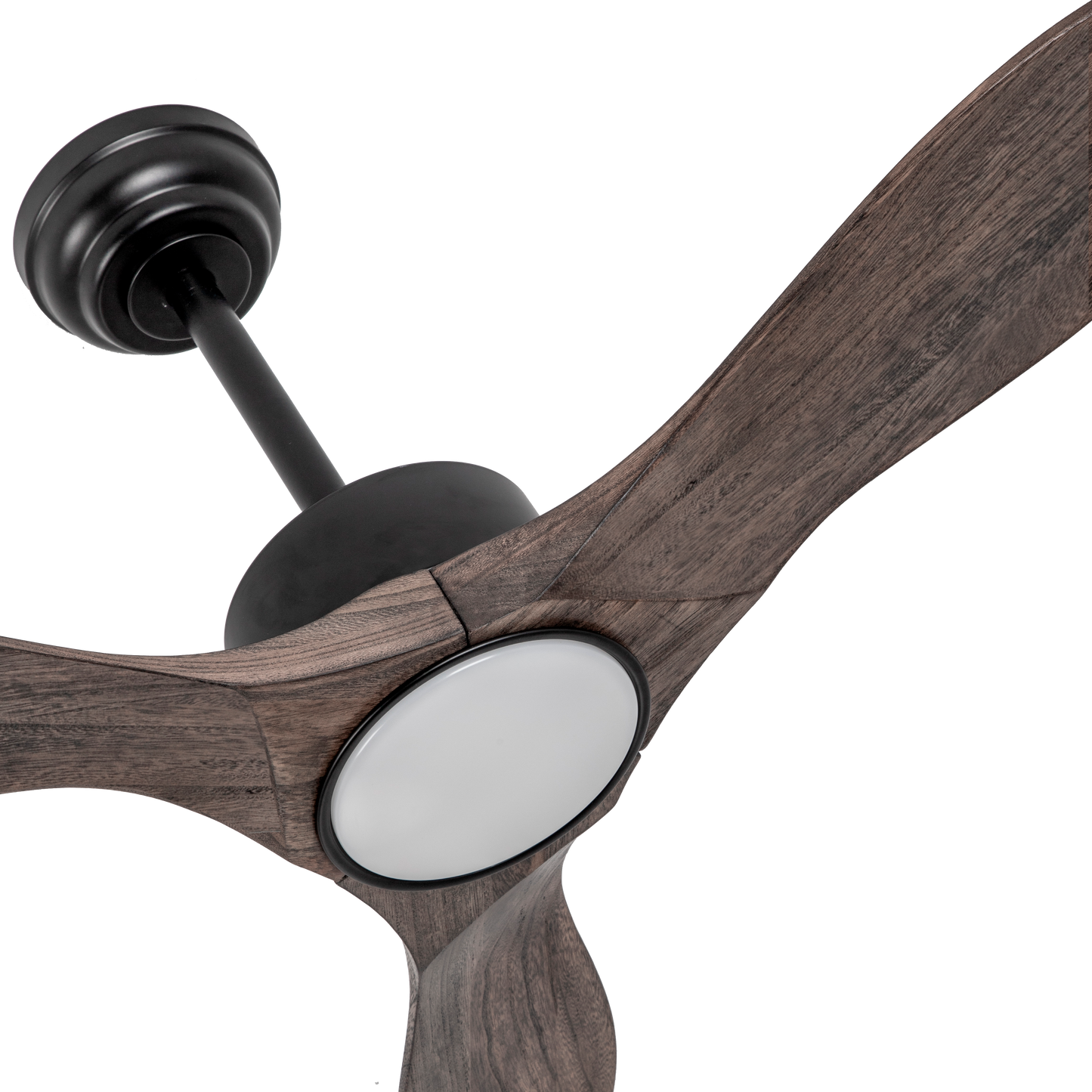 Ventilador con luz LED integrada ideal para comedor