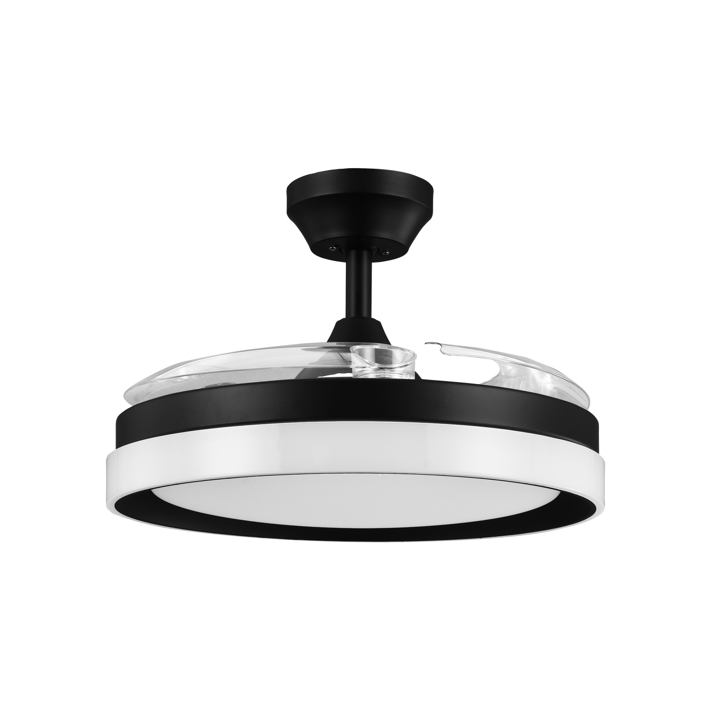 Moderno ventilador con aspas plegables ideal para el dormitorio