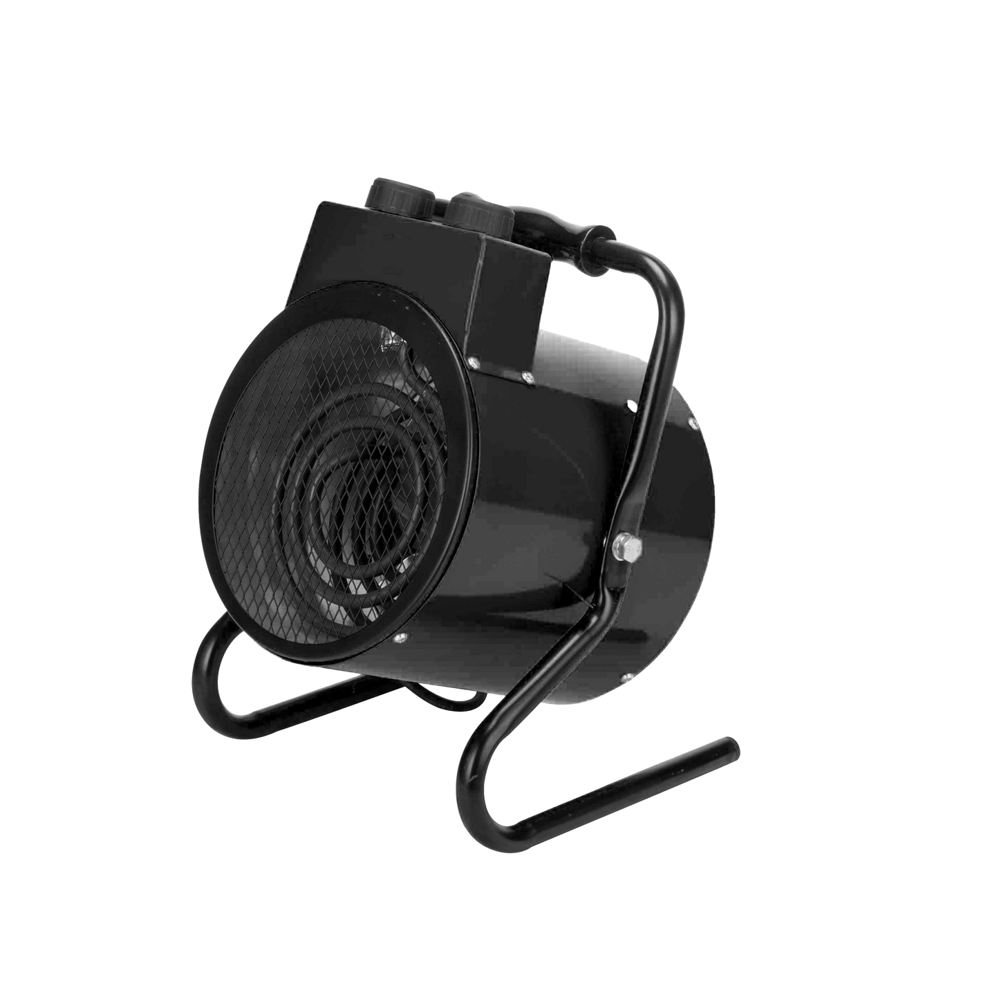 Calefactor portátil Zenon con protección IP24, perfecto para uso industrial