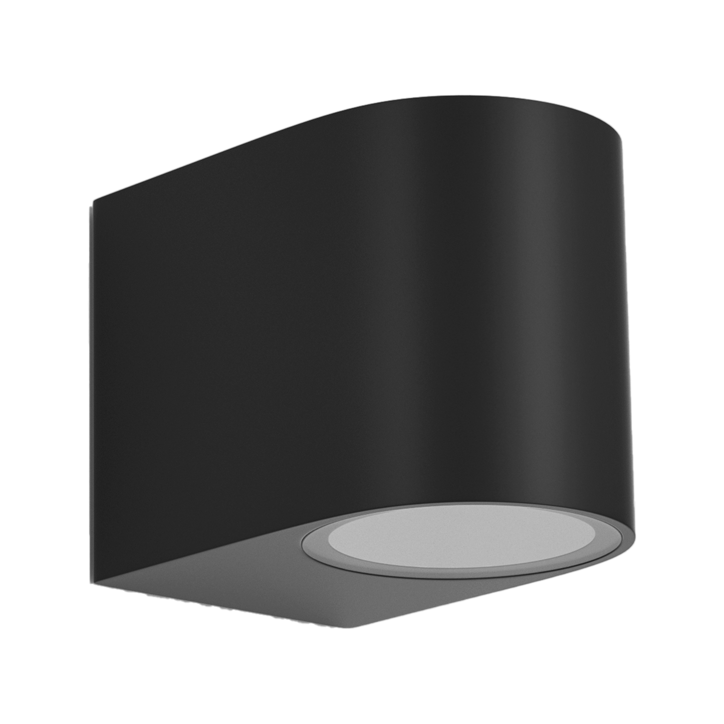 Aplique Gacela fabricado en ABS color Negro con protección IP44