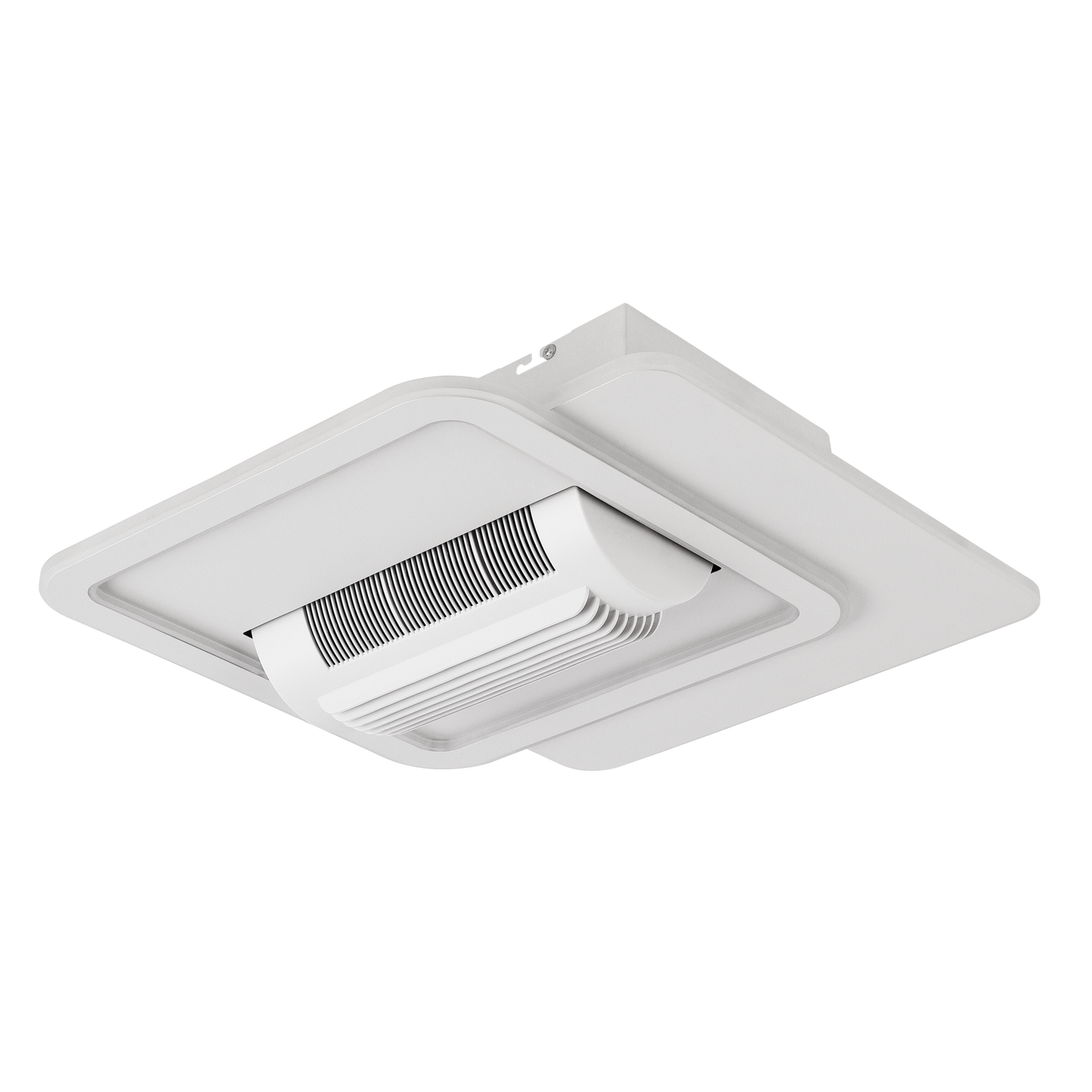 Moderno ventilador de techo con luz LED ideal para dormitorio