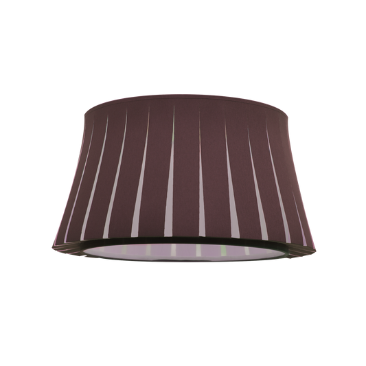 Pantalla colgante marrón de la serie TRIPODE, diámetro 50cm, portalámparas M10. Fabrilamp.