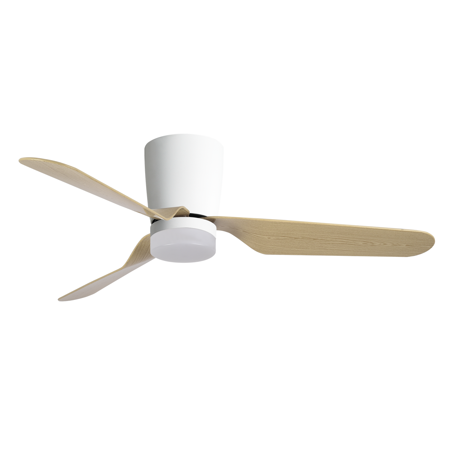 Ventilador de techo con luz LED adaptable ideal para dormitorio