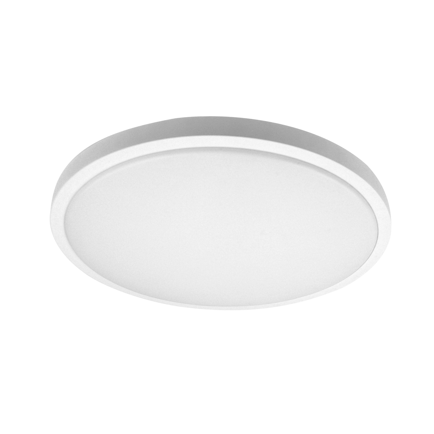 Plafón Kirat fabricado en Metal color Blanco con LED integrado