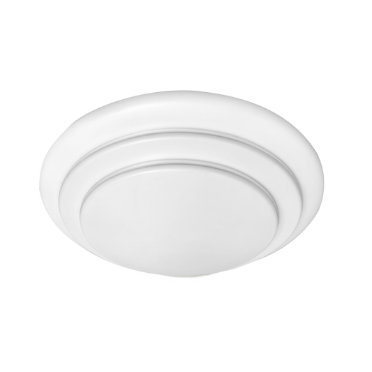 Plafón Tabasco fabricado en Metal color Blanco