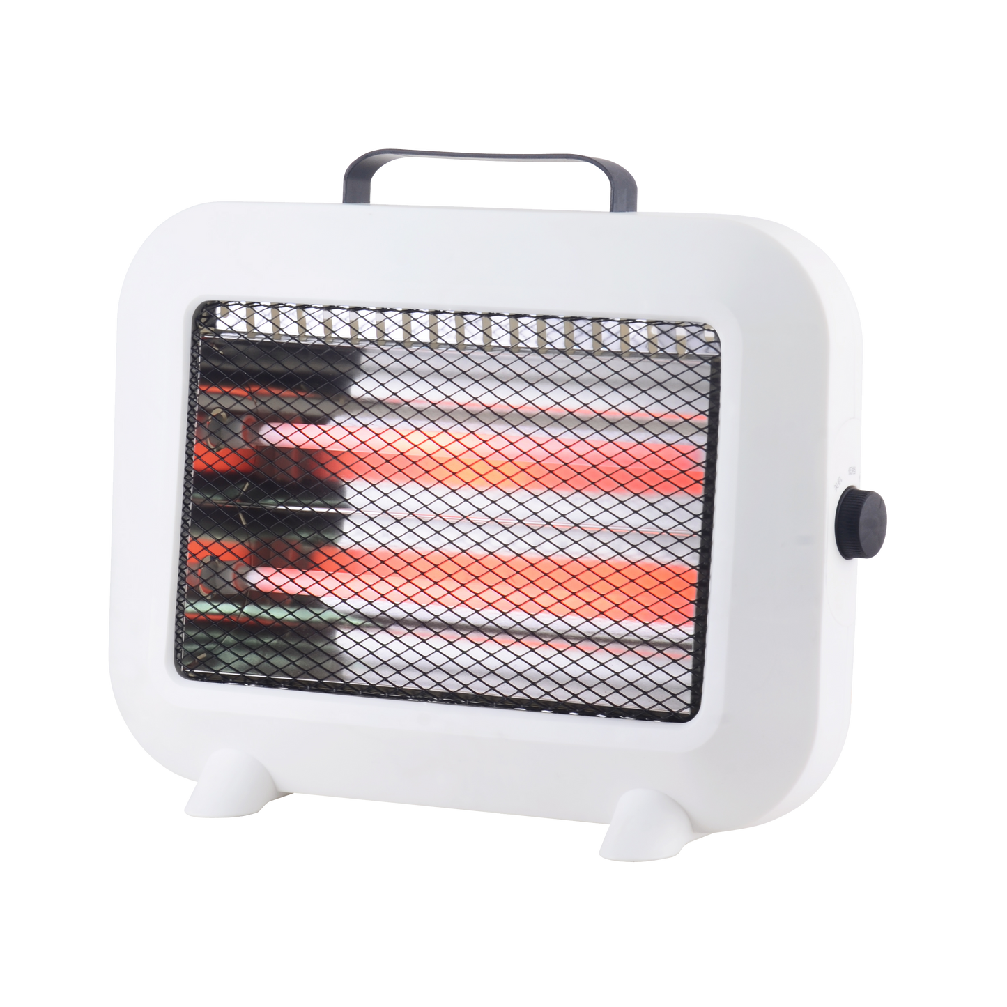 Estufa Zorita fabricada en Metal color Blanco con sistema antivuelco