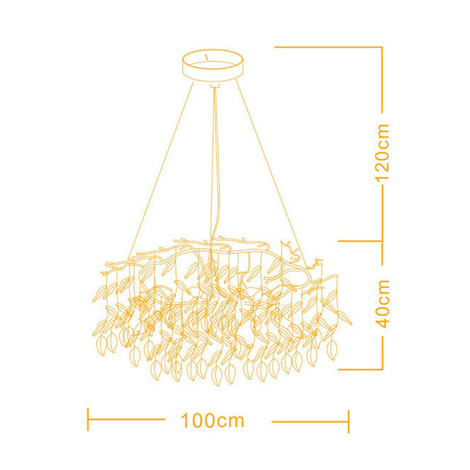 Lámpara de techo Sapporo con altura ajustable ideal para salón.