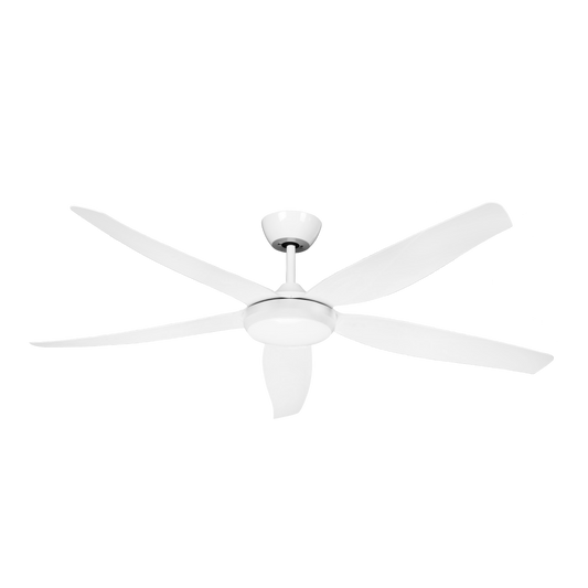 Ventilador Altea fabricado en Metal color Blanco con aspas ABS