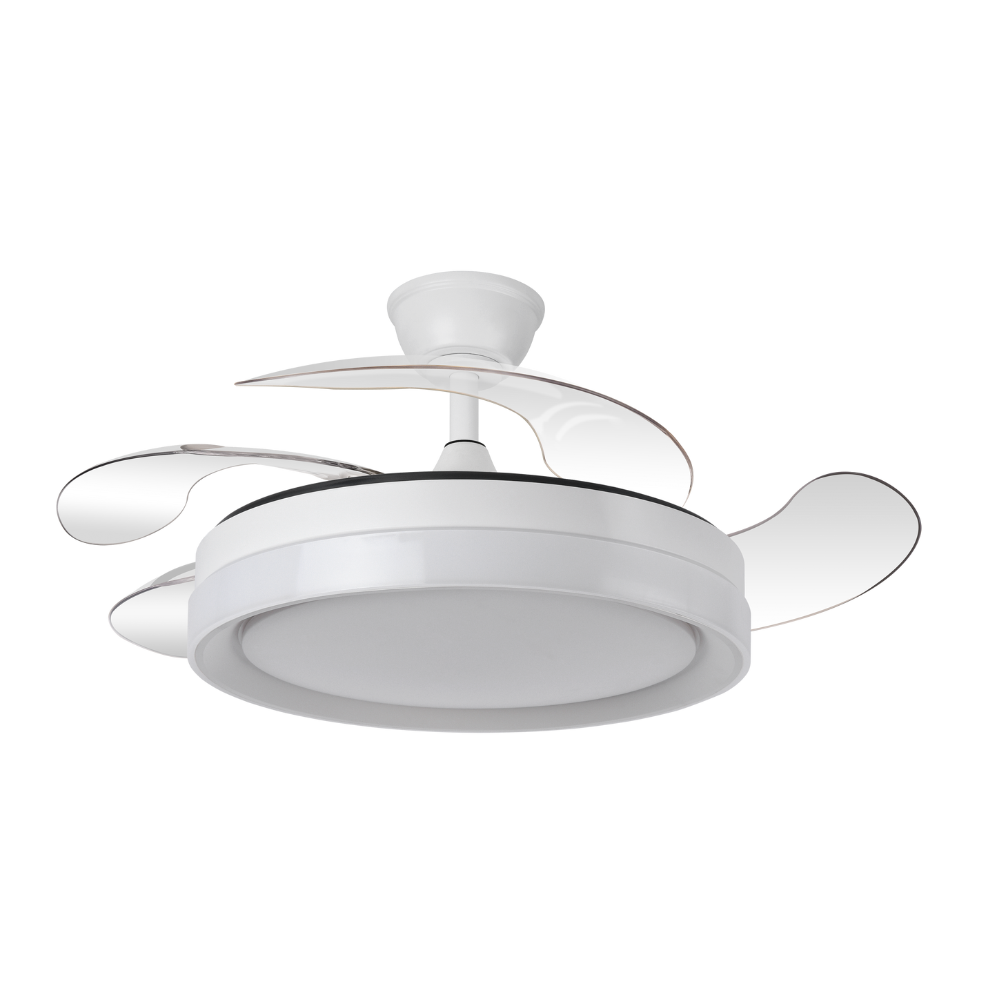 Ventilador silencioso con aspas plegables ideal para el interior