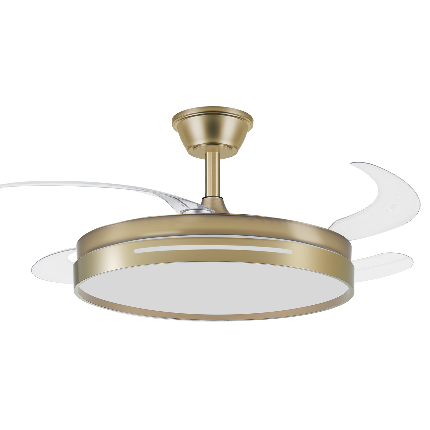 Elegante ventilador de techo silencioso ideal para salón o dormitorio