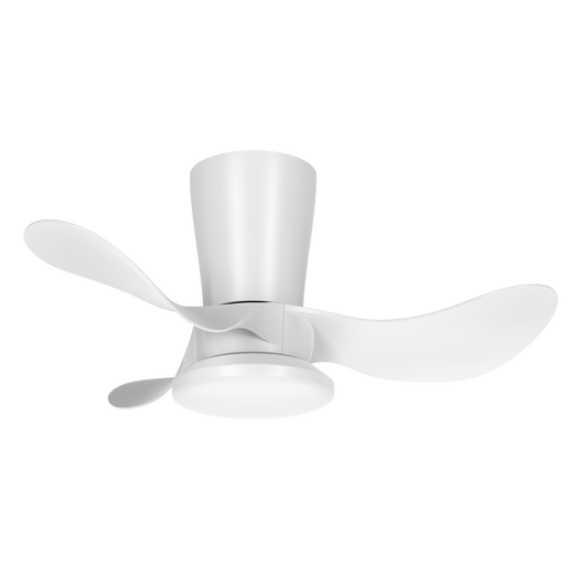 Ventilador TRIOLLO fabricado en Metal y ABS color Blanco
