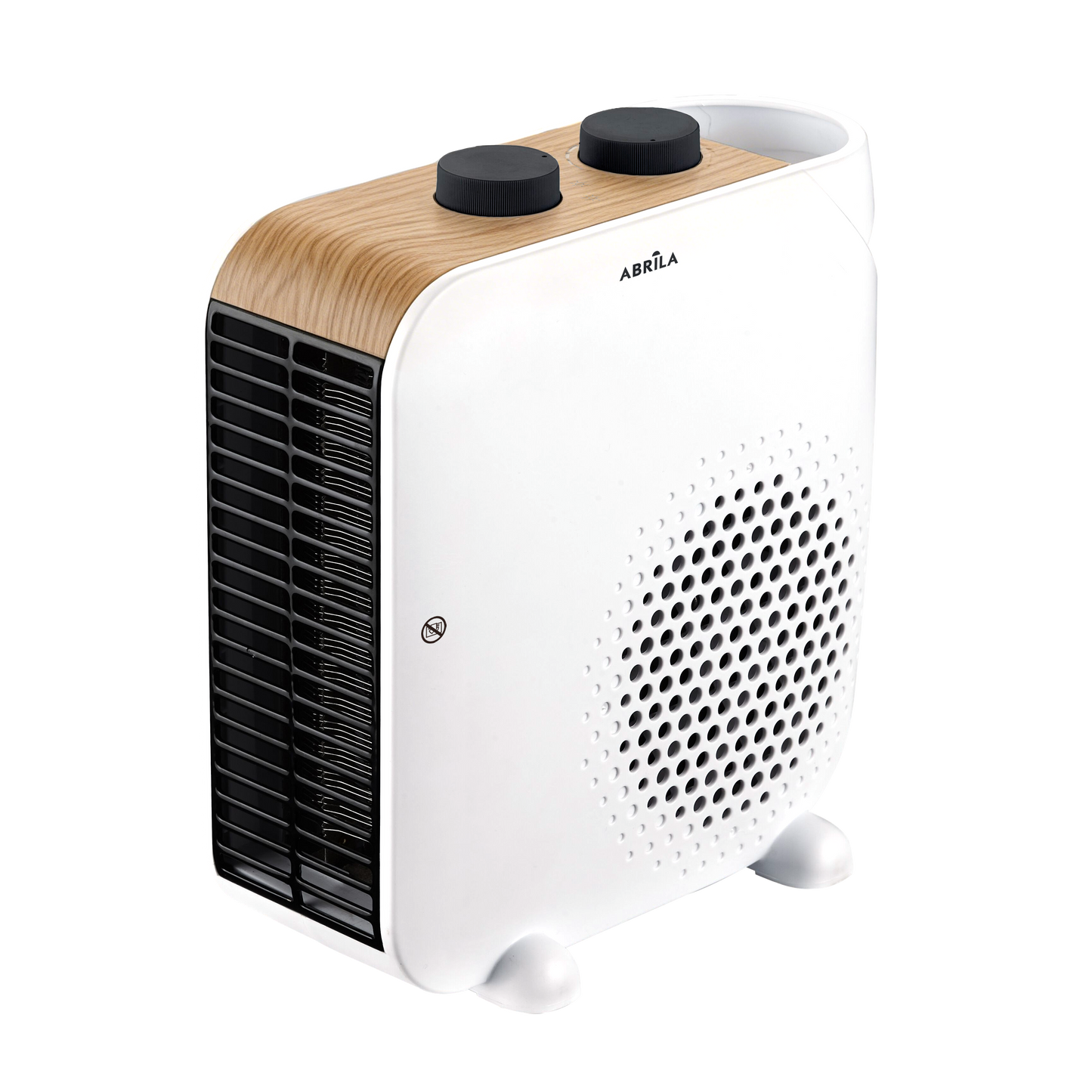 Termoventilador TRAIL de Fabrilamp con asa de transporte y controles visibles