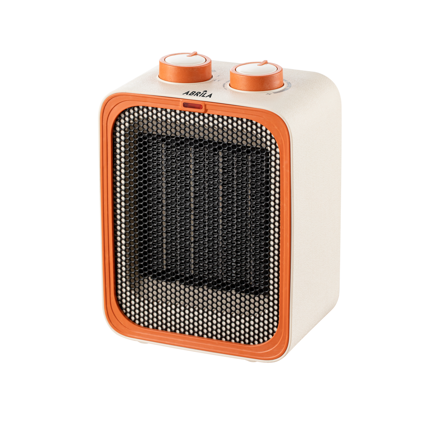 Termoventilador Cerámico JAYA 2000W Beis/Naranja Fabrilamp con diseño Vintage