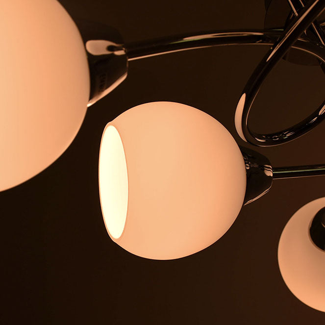 Plafón con portalámparas E14 para iluminación eficaz