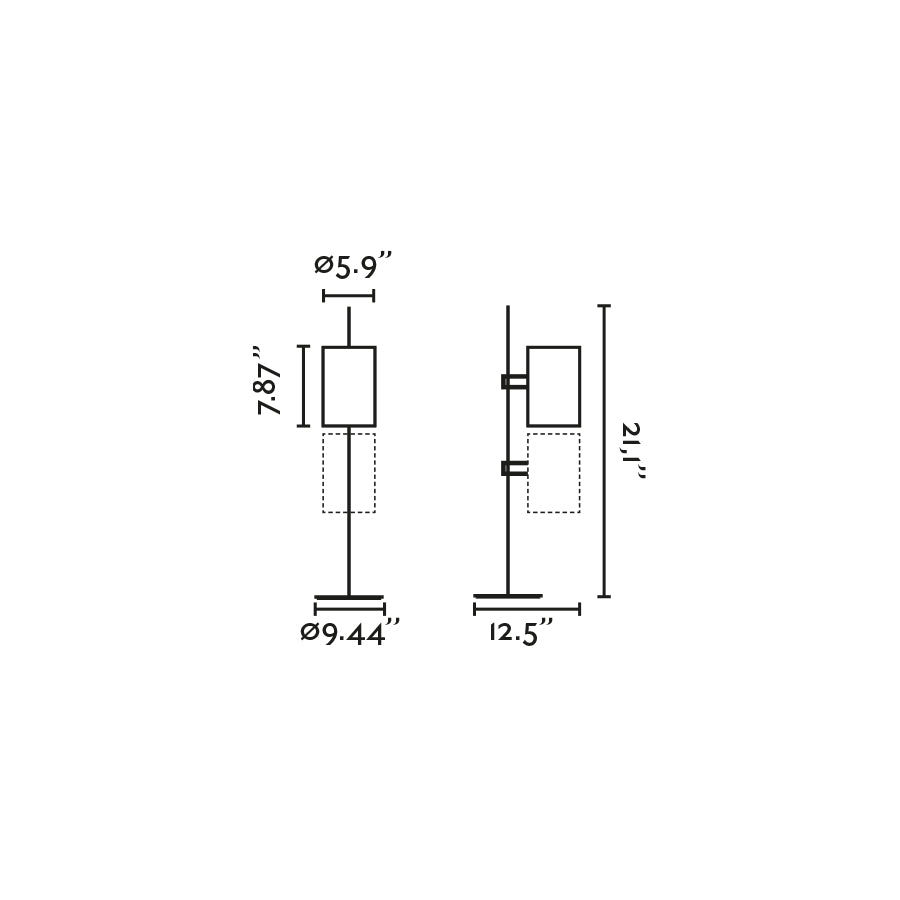 Lámpara de mesa LED GUADALUPE con bajo consumo ideal para lectura