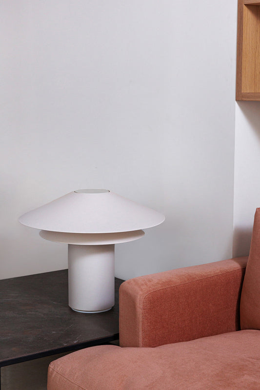 Lámpara de Sobremesa Shan 60 cm Pergamino Beige FARO - vista principal | FARO · Ref. 20069