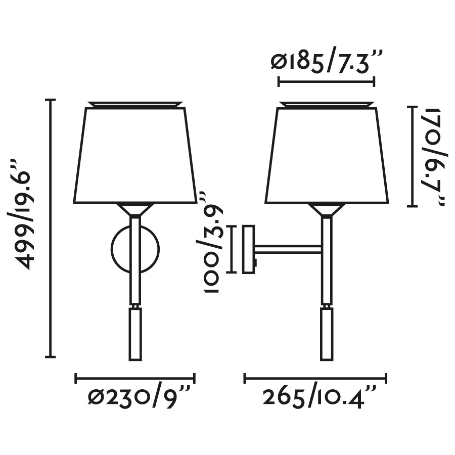 Aplique con lector LED 3W 3000K, luz cálida ideal para lectura