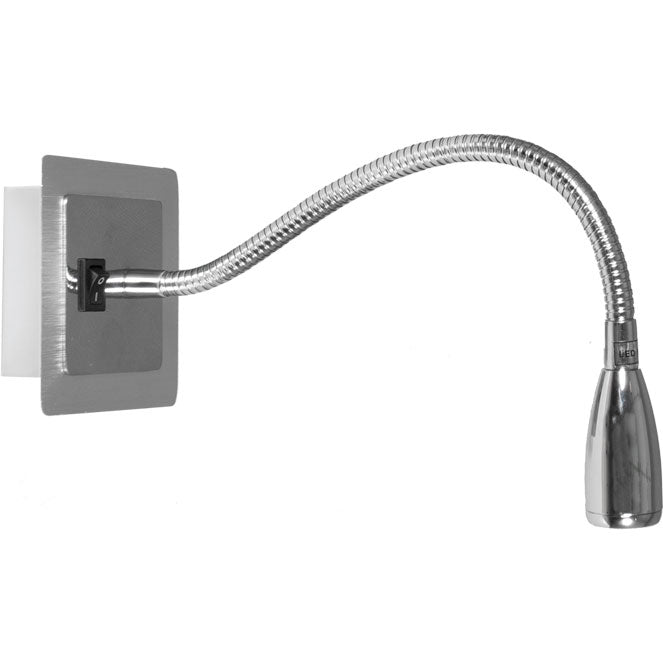 Aplique LED Margarida Cromo LUMIT para hotel, Ref. 2079*05*1*3W LED CRO