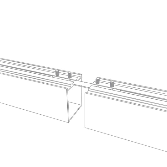 Barra Colgante LED Linex B2 120 cm 40W Aluminio Interlusa instalada en ambiente decorativo de salón o dormitorio | Interlusa