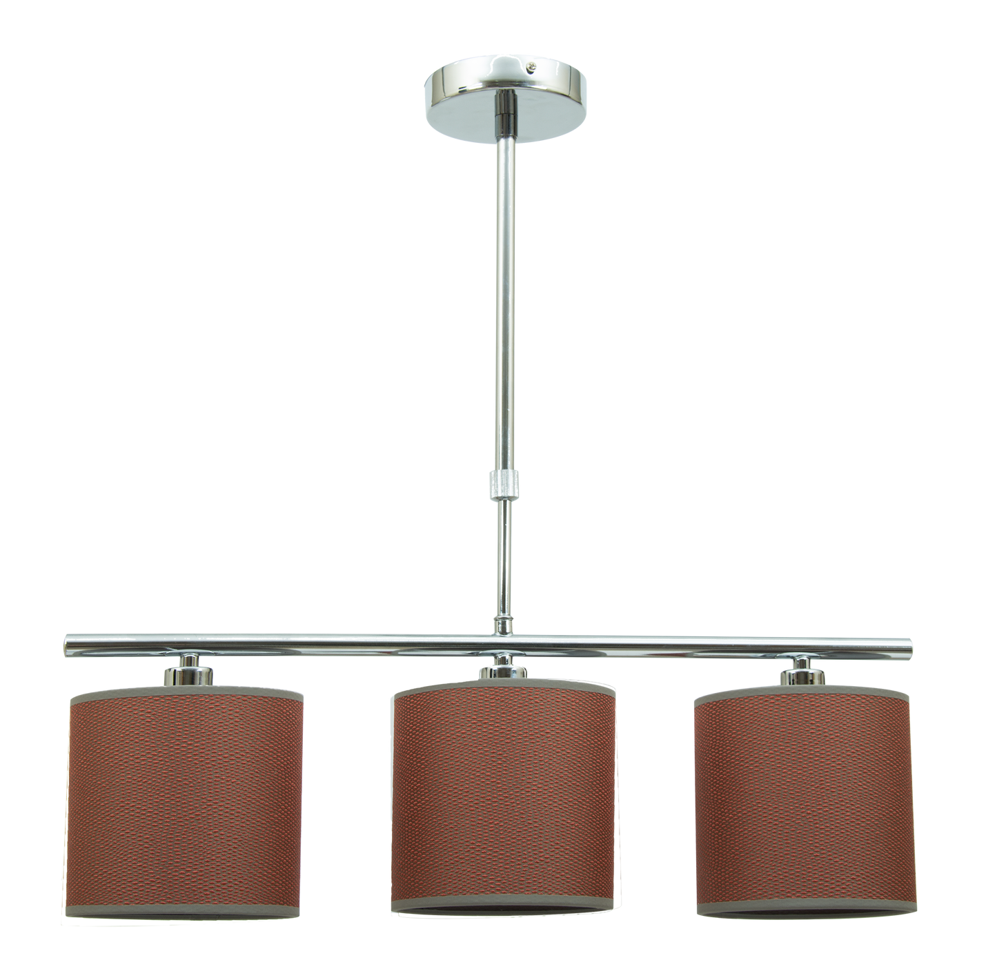 Lámpara Senderos fabricada en metal cromado color caldera, ideal para iluminar tu hogar