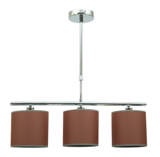 Lámpara Senderos fabricada en metal cromado color caldera, ideal para iluminar tu hogar
