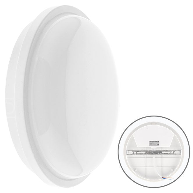 Aplique LED estanco TECHTOUCH SURF ECOVISION, Ref. 242093, ideal para exterior.