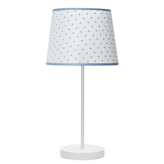 Lámpara de mesa Okapi Fabrilamp / Abrila celeste ideal para habitación infantil