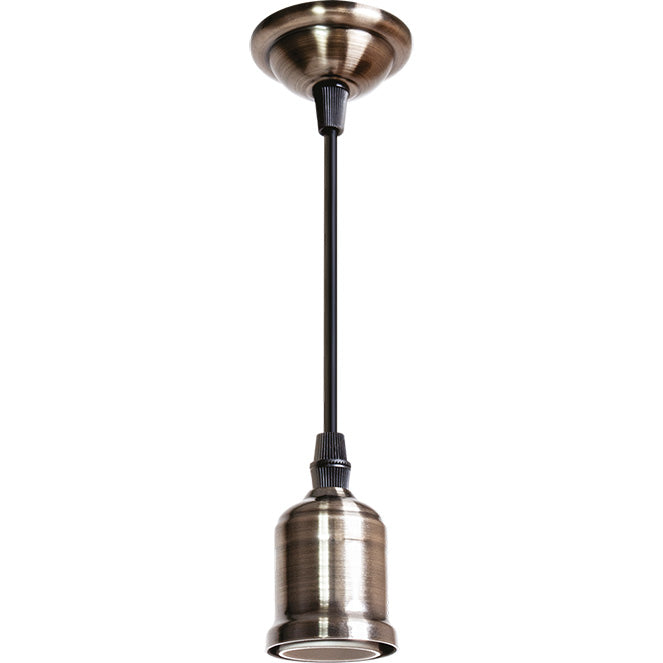 Colgante Moderno Sensation Type-A 10 cm Bronce Interlusa - Vista frontal principal en fondo blanco | LuzGurú