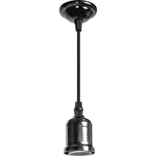 Colgante Moderno Sensation Type-A 10 cm Níquel Interlusa - Vista frontal principal en fondo blanco | LuzGurú